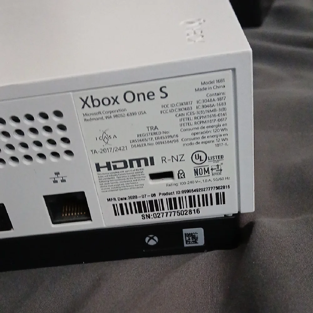 Nintendo and Xbox Console Set - Black, White, Red